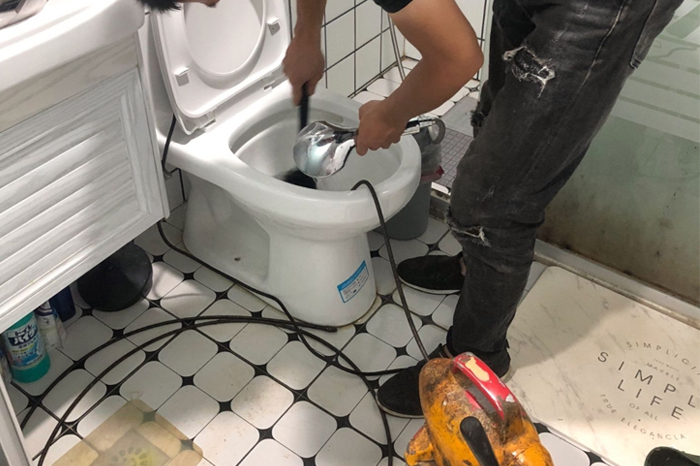 五营疏通下水道