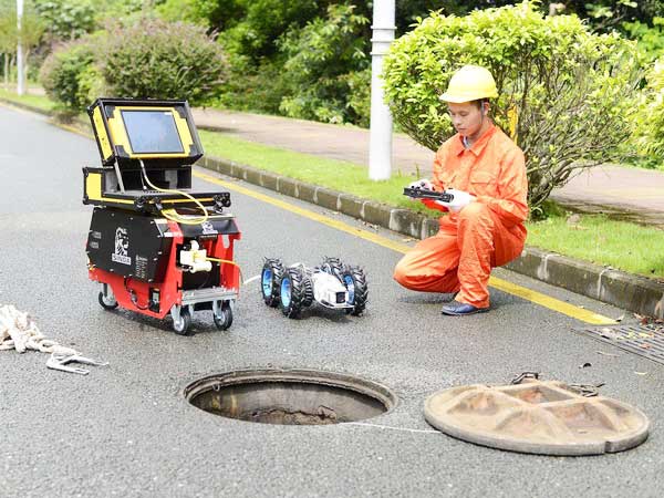 五营管道机器人检测